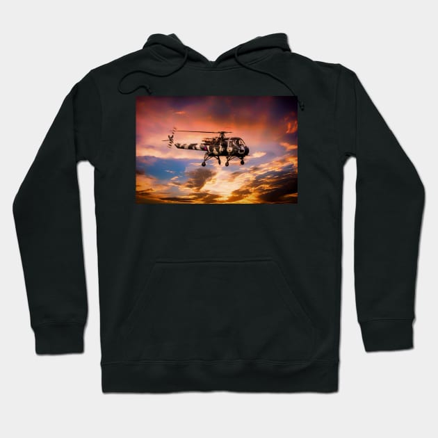 Westland Wasp Hoodie by aviationart